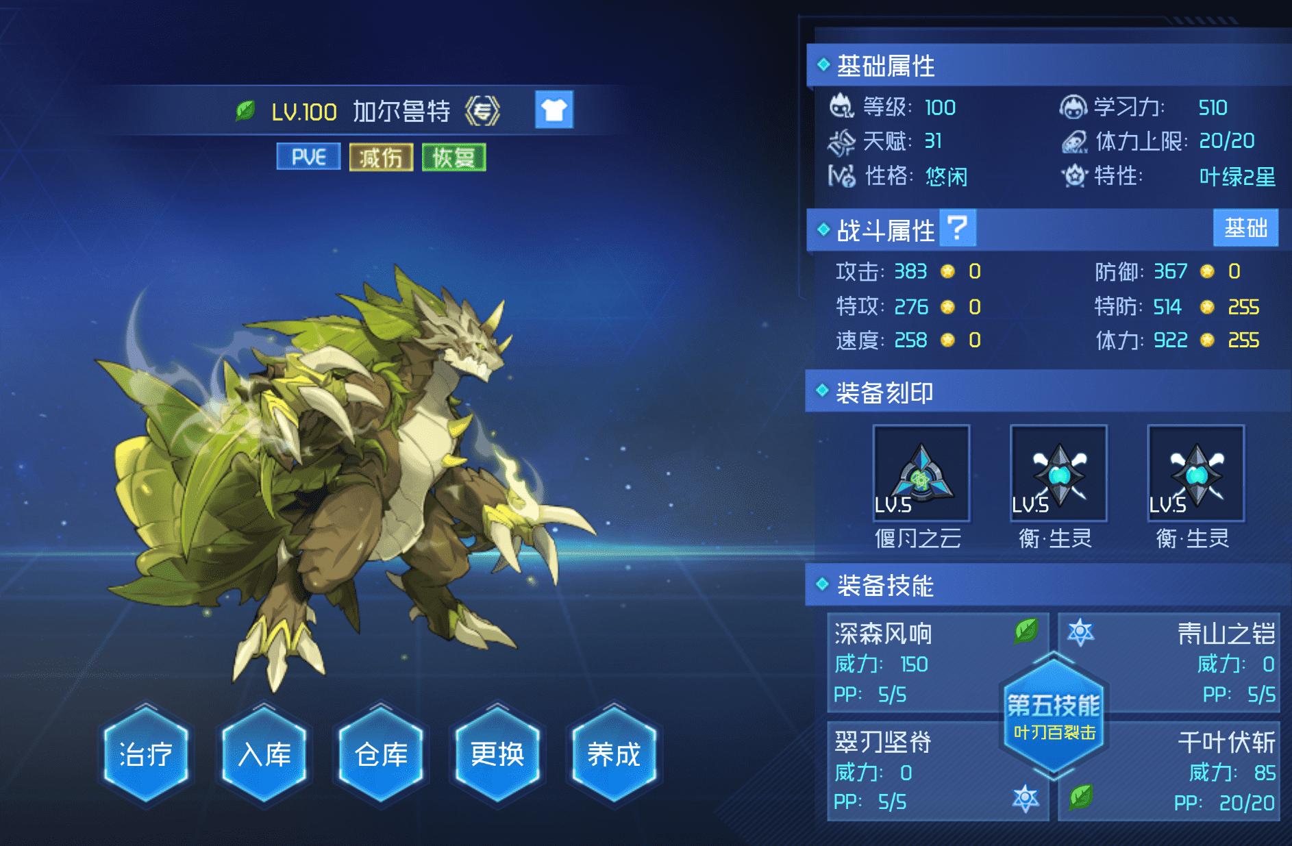 加尔鲁特配置